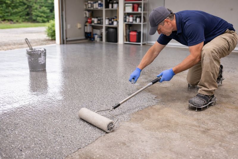 Basement Floor Epoxy Service in Winston Salem, NC