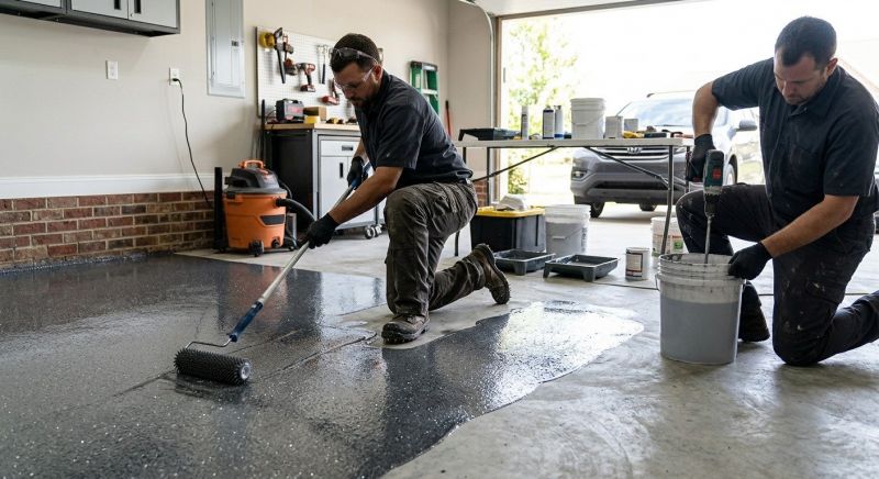 Epoxy Coating Installation in Annapolis, MD
