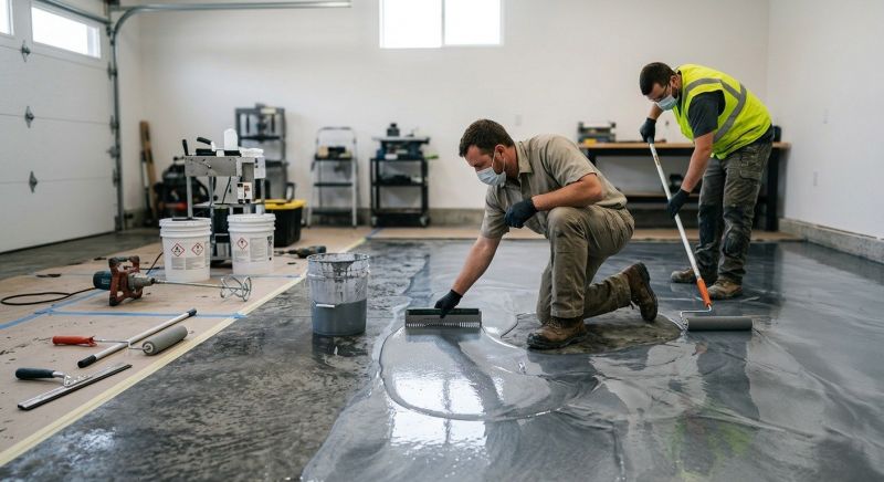 Epoxy Floor Coating Service in Alexandria, VA