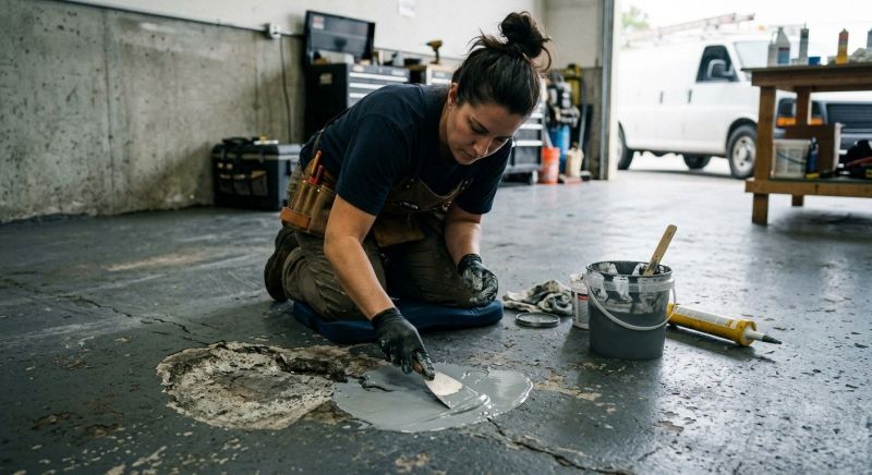 Epoxy Flooring Repair in Woodbridge, VA