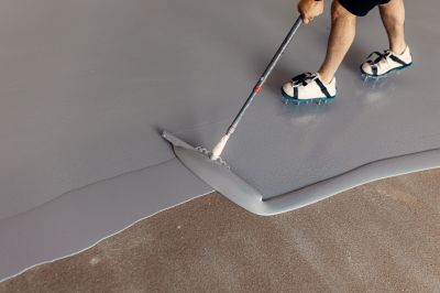 Garage Coating Application