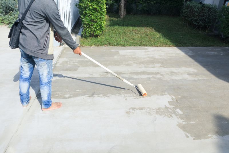 Garage Floor Coating in Spring